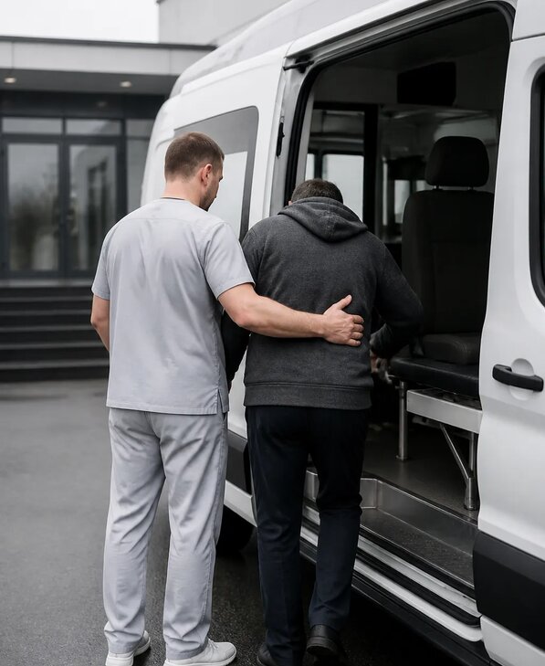 Организация медтранспортировки в Губахе от 5183 р. | Медзона